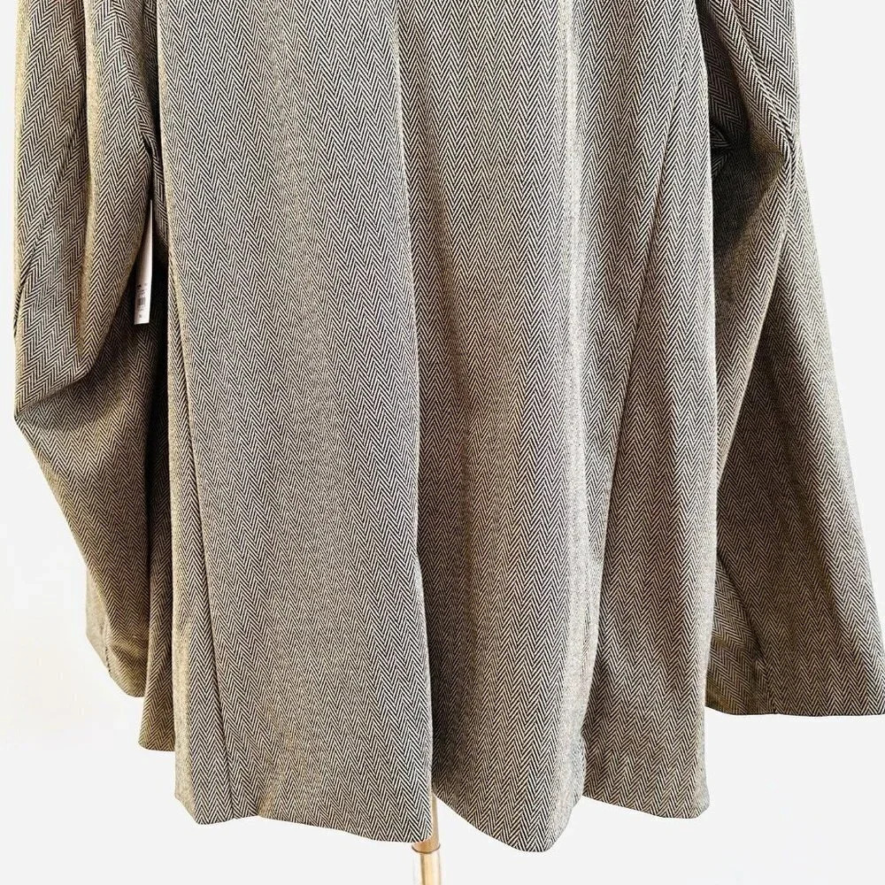 NWT CROFT&BARROW Women Long Sleeve One Button Career Blazer Jacket Plus Size 3X - Picture 8 of 12